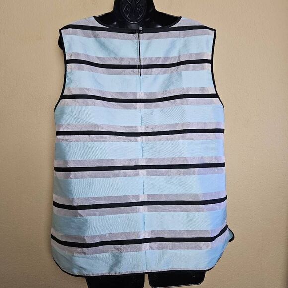 NWOT Halogen Striped Top - Picture 6 of 8
